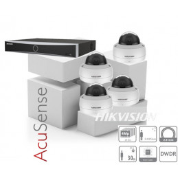 Kamerový set NVR s Poe, +4x IP kamera-HIKVISION-DS-2CD1143G2-LIU-4MP-IP-AcuSense--UHD2K-IR30m