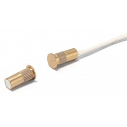 MG kontakt B-3CM kovový závrtný - Alarm magnetické kontakty