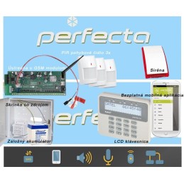 SET-SATEL PERFECTA/3+LCD+GSM