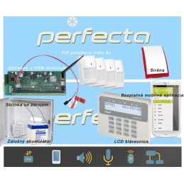 SET-SATEL PERFECTA/4+LCD+GSM