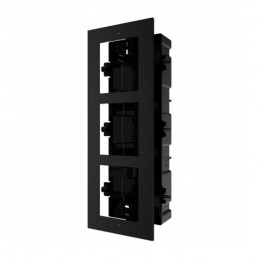 Hikvision DS-KD-ACF3/Black, Zápustný rám pre modulárny videovrátnik...