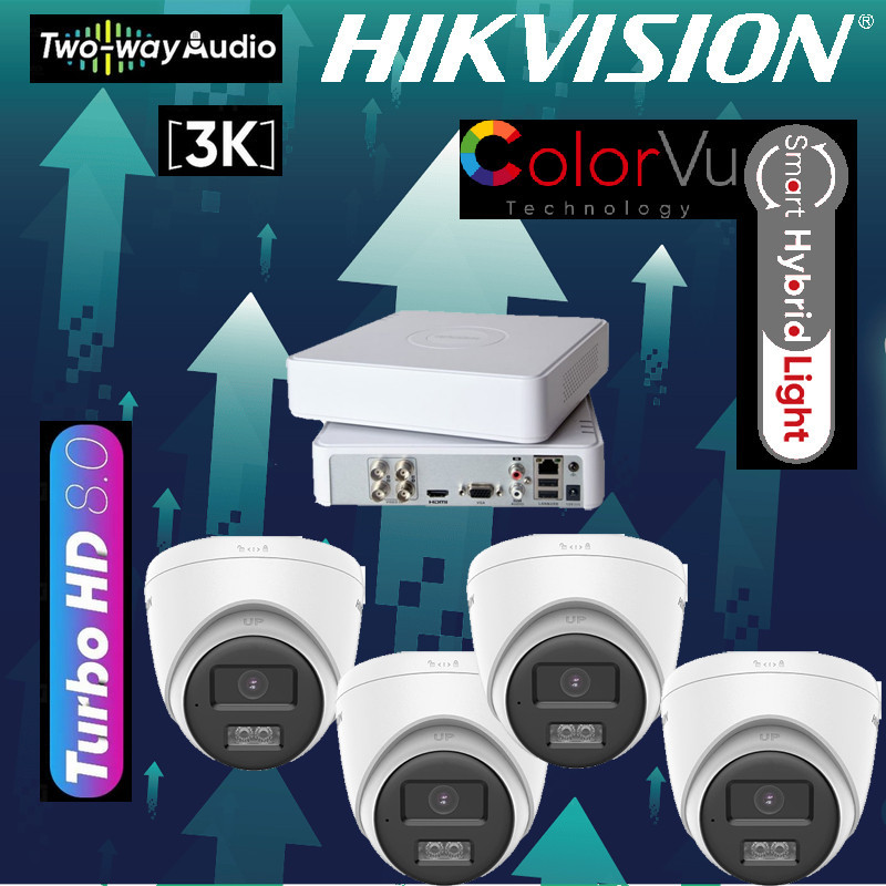 SET-4-HIKVISION-5MP-THD8-DS-2CE78K0T-LXTS-UHD-IR40m - Hikvision TVI... Best SET-4-HIKVISION-5MP-THD8-DS-2CE78K0T-LXTS-UHD-IR40m from alarmsystemy at only 346,82 €