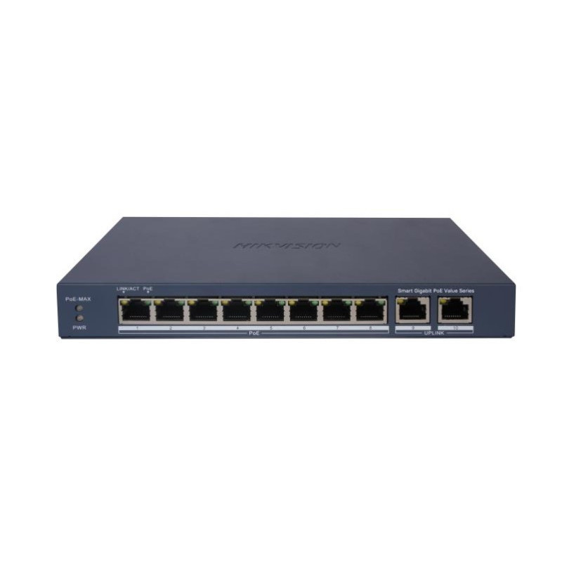 HIKVISION DS-3E1510P-EI/M-8× 1Gbit -PoE switch-60W - Sieťové produkty Best HIKVISION DS-3E1510P-EI/M-8× 1Gbit -PoE switch-60W from alarmsystemy at only 77,16 €