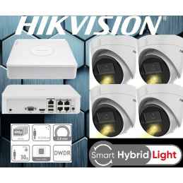 Kamerový set NVR s Poe+4x IP kamera-HIKVISION-DS-2CD1343G2-LIU