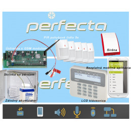 SET-SATEL PERFECTA/5+LCD+GSM