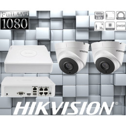 Kamerový set NVR s PoE+2x IP kamera-HIKVISION-DS-2CD1321-I -2MP/FULL HD-IR30m